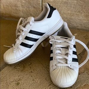 Adidas Superstar White/Black shoes